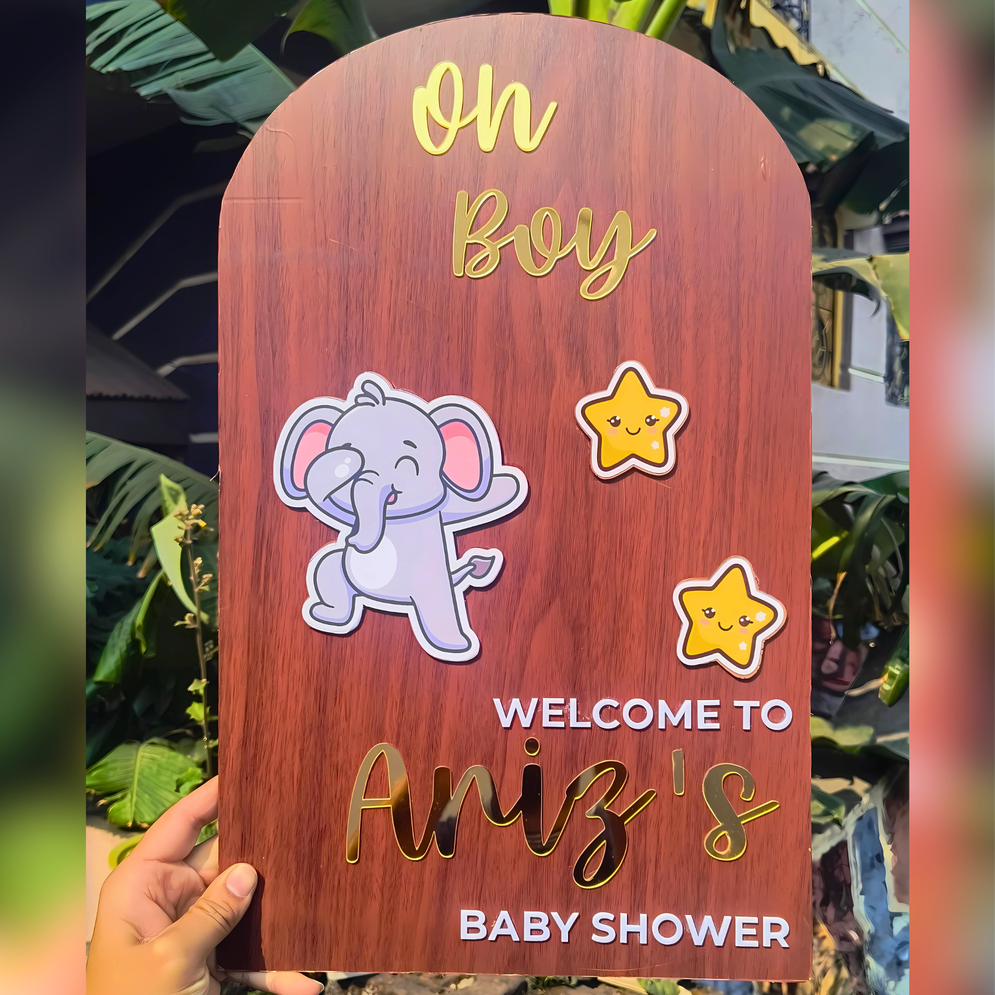 Baby Shower Welcome Sign